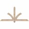 Ekena Millwork Redmond Smooth Timber Gable Bracket, Douglas Fir, 60"W x 30"H x 3 1/2"D x 3 1/2"F, 12/12 Pitch GBW060X30X0404RED00SDF - alternate 1